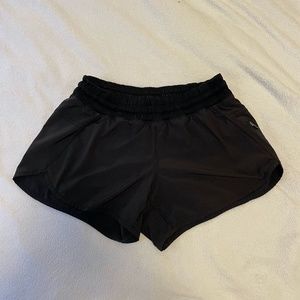 Lululemon Black Atheltic Shorts 4" Inseam